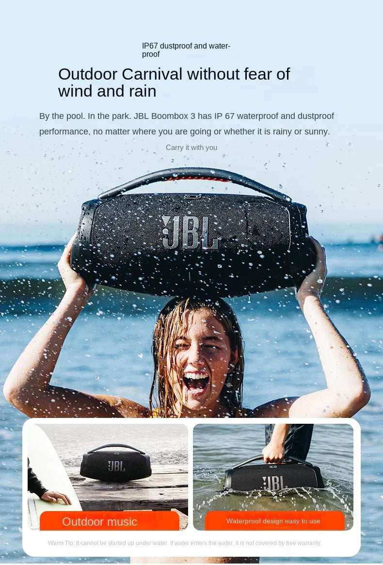 Boombox 3 Portable Bluetooth Speaker