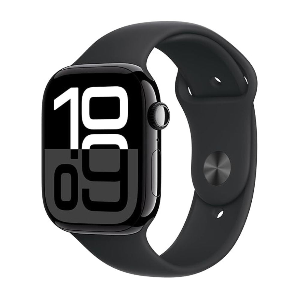 Apple Watch Series 10 – GPS, 46mm, Jet Black, Sport Band